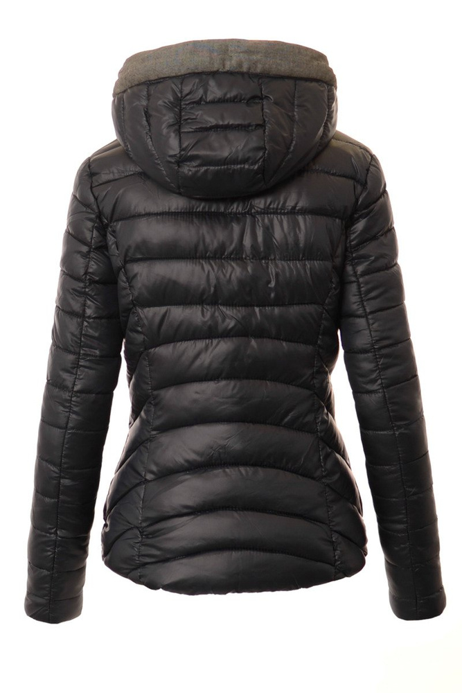 Damska Zimowa Ortalionowa Kurtka Elissa Granatowa