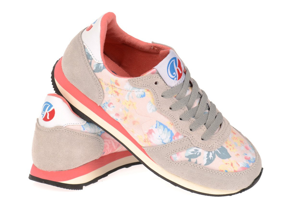 Damskie Buty Sportowe Kylie Zamsz Szare