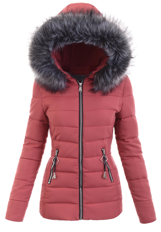 Damska Kurtka Ortalionowa Leonia Różowa