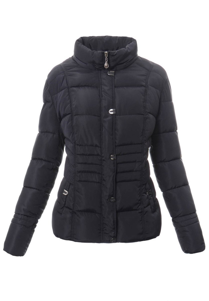 Damska Zimowa Ortalionowa Kurtka Granatowa