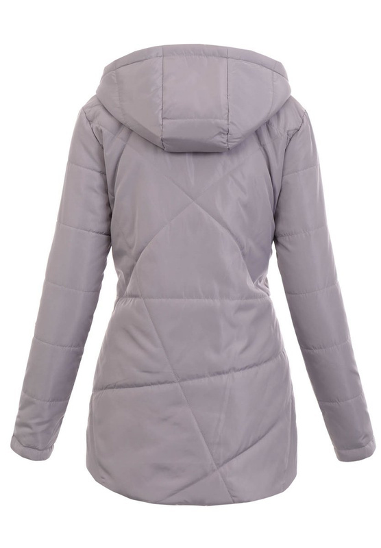 Damska Wiosenna Kurtka Julita Szara
