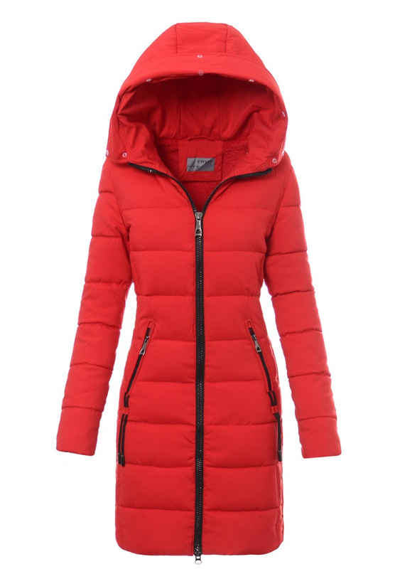 Kurtka Zimowa Karolina Czerwona