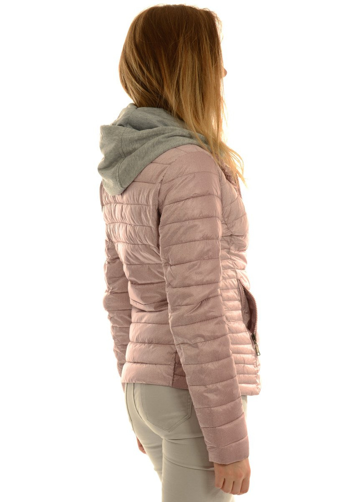 Damska Wiosenna Kurtka Ortalionowa Elma Różowa