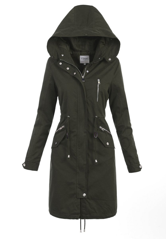 Damska Parka 2w1 Nadia Zielona