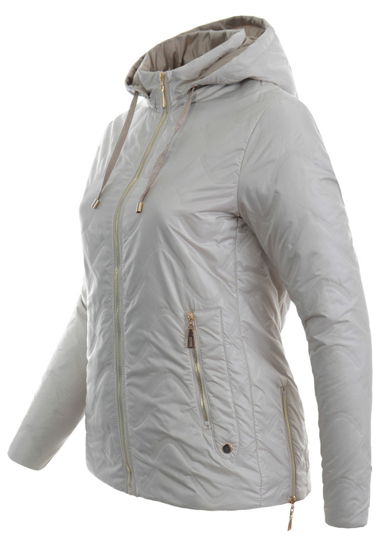 Damska Kurtka Przejściowa Wiosenna Pelagia Beżowa