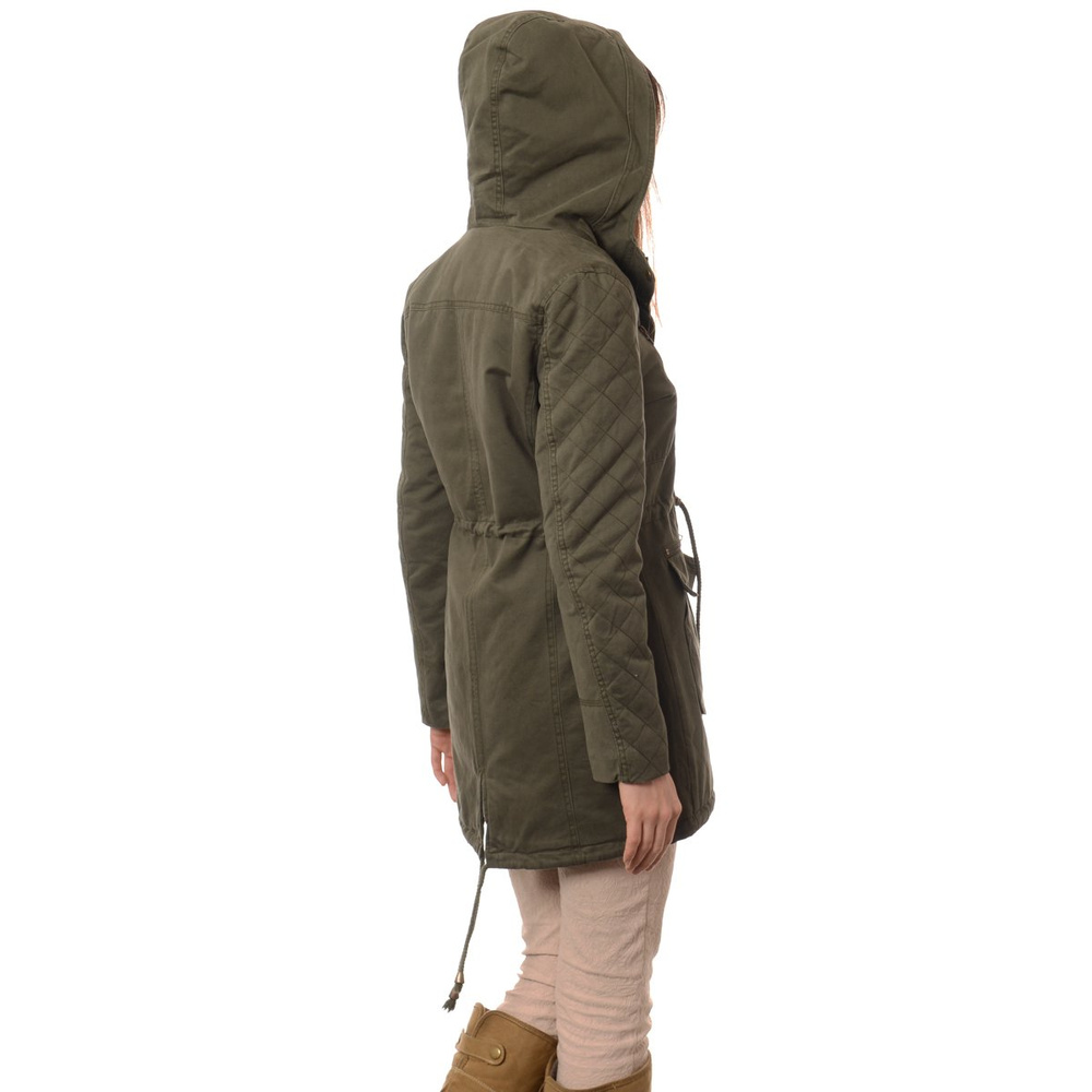 Damska Kurtka Parka Zimowa Trini Zielona