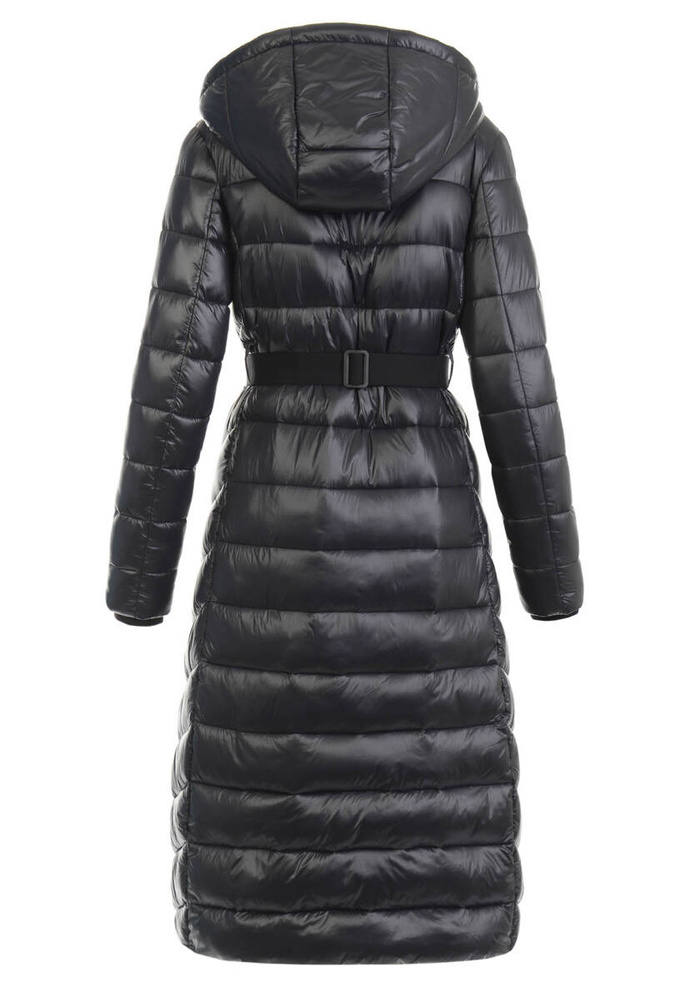 Damska Kurtka Ortalionowa Długa Felicja Czarna