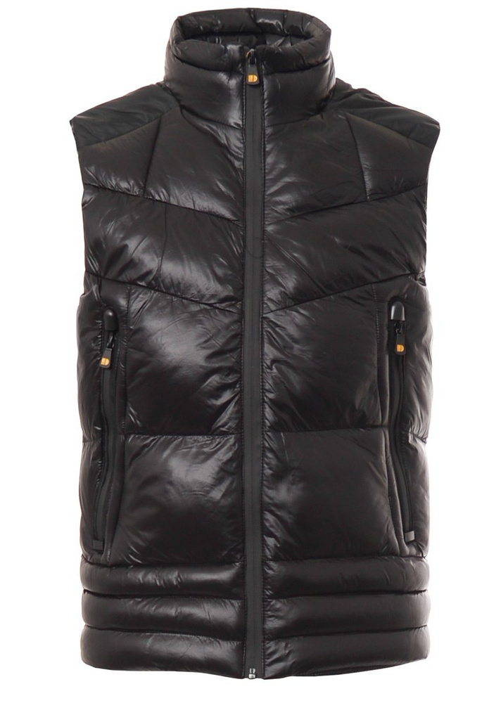 Męska Kamizelka Bezrękawnik Czarny