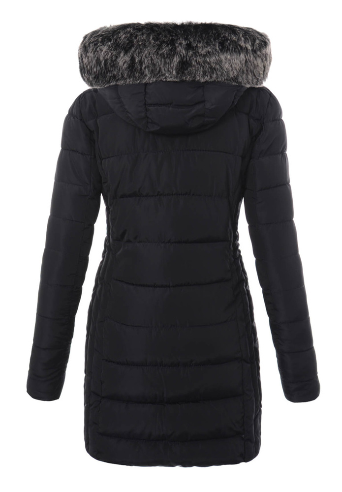 Damska Zimowa Kurtka Ortalionowa Granatowa