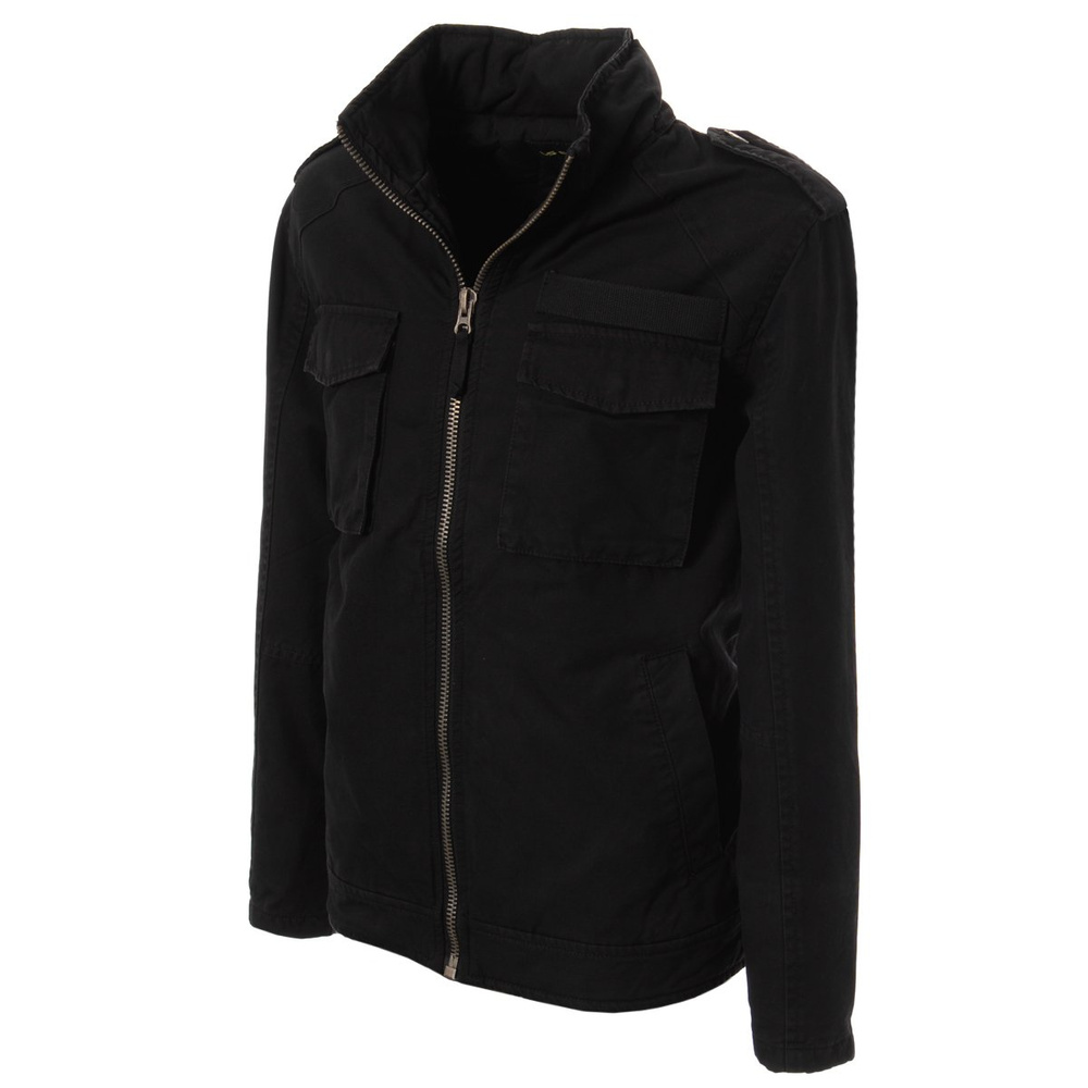 Męska Kurtka Wiosenna Rico Czarna