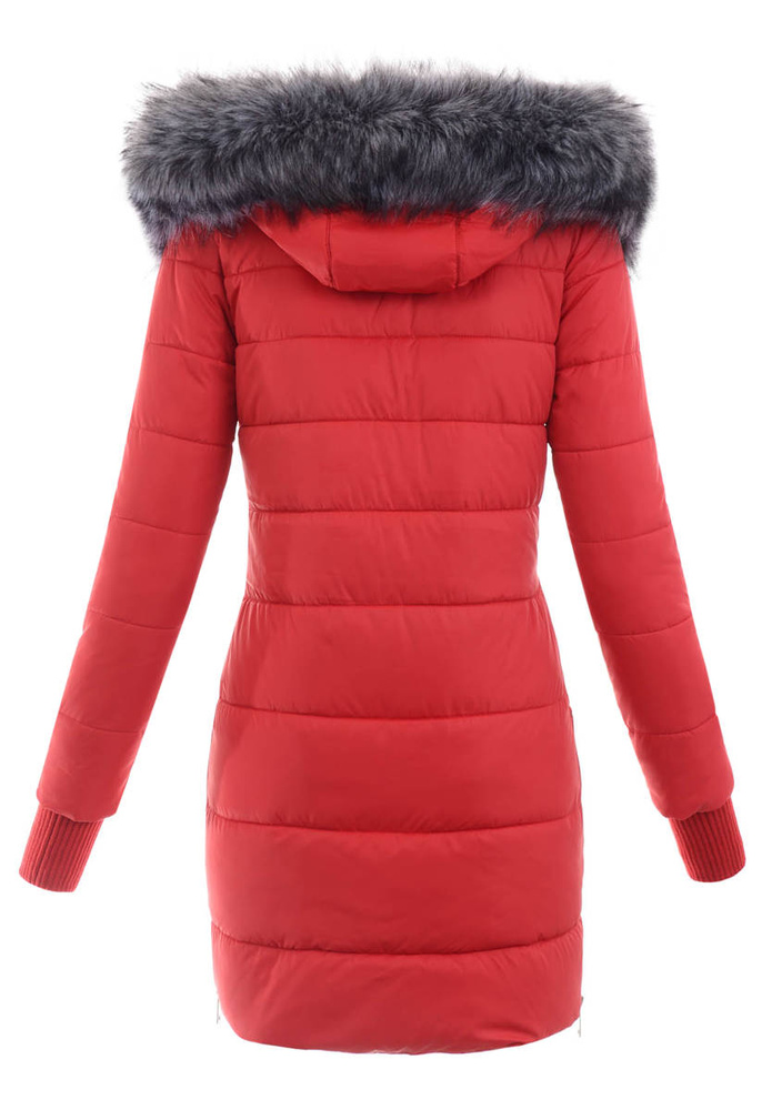 Damska Ortalionowa Kurtka Ramona Czerwona