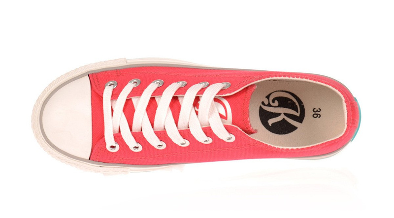 Niski Trampki Tenisówki Malina