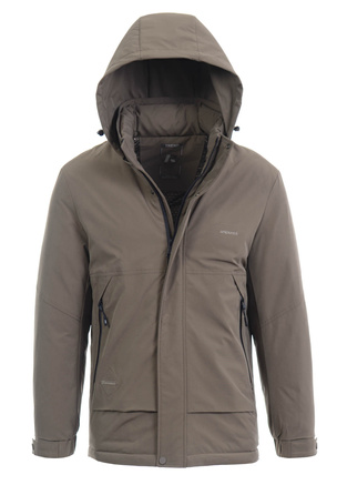 Męska Zimowa Kurtka Kamil Brązowa