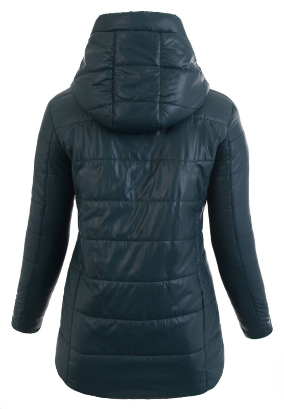 Damska Wiosenna Kurtka Ernesta Zielona