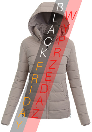 Damska Kurtka Zimowa Bernadeta Beżowa