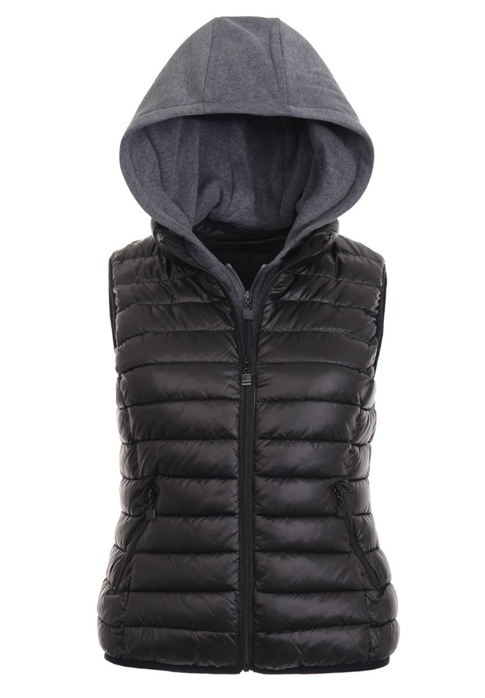 Damska Kamizelka Bezrękawnik Kasandra Czarny