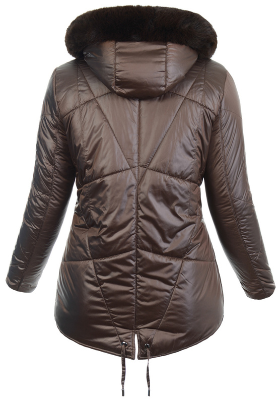 Damska Kurtka Ortalionowa Julianna Brązowa