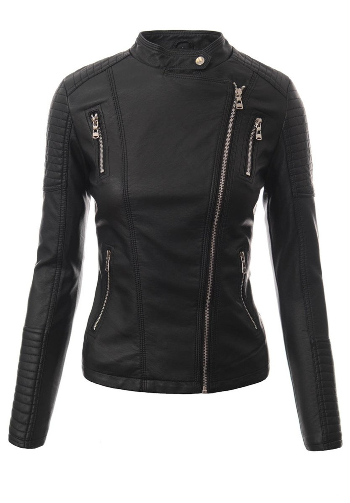 Rewelacyjna Damska Kurtka Ramoneska Wenus Czarna