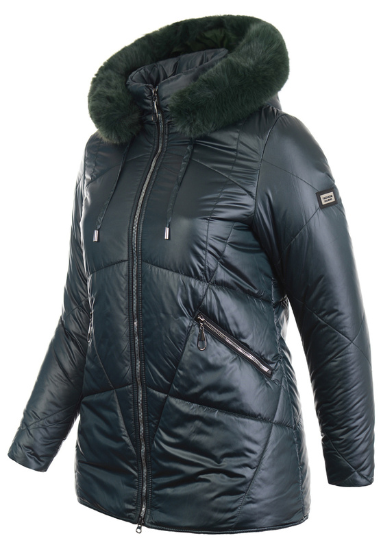 Damska Kurtka Ortalionowa Julianna Zielona