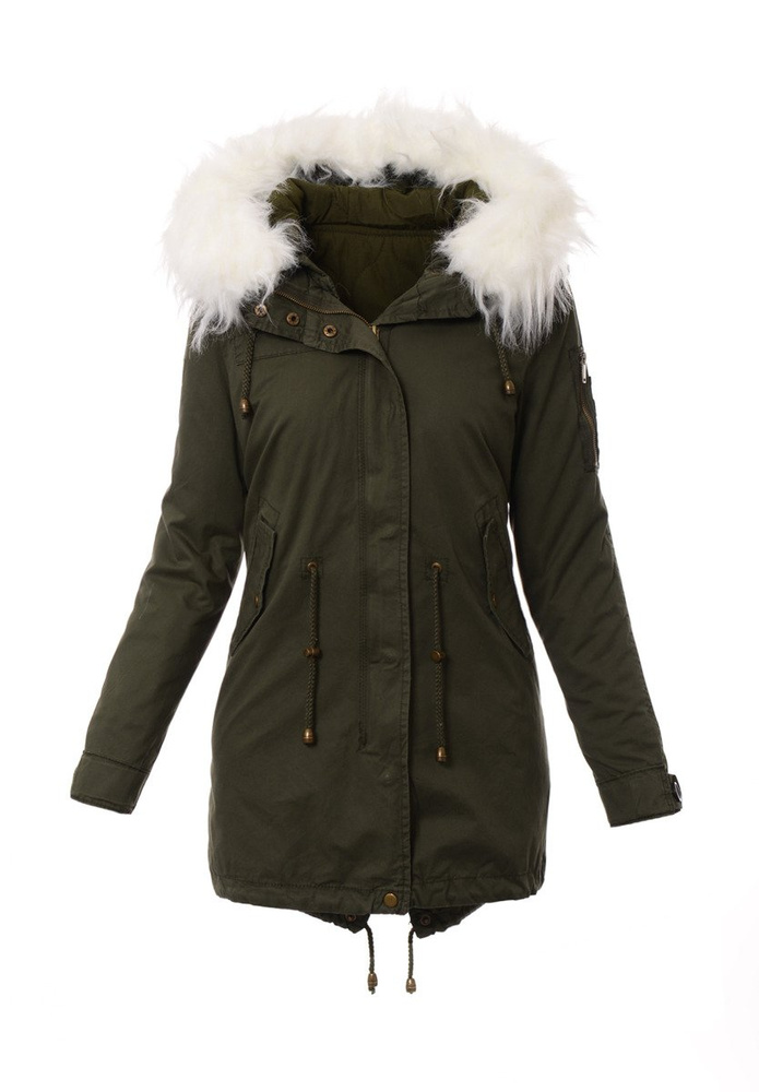 Parka Wiosenno Zimowa 2w1 Zielona