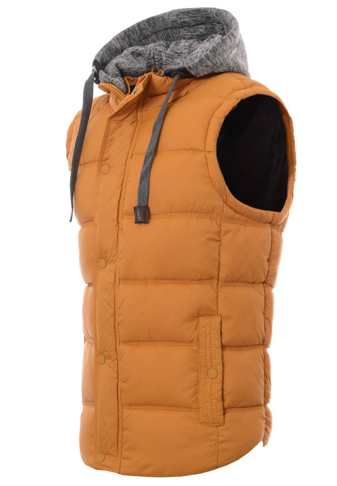 Męska Kamizelka Bezrękawnik Adrian Camel