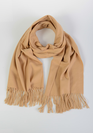Szal Damski Brązowy