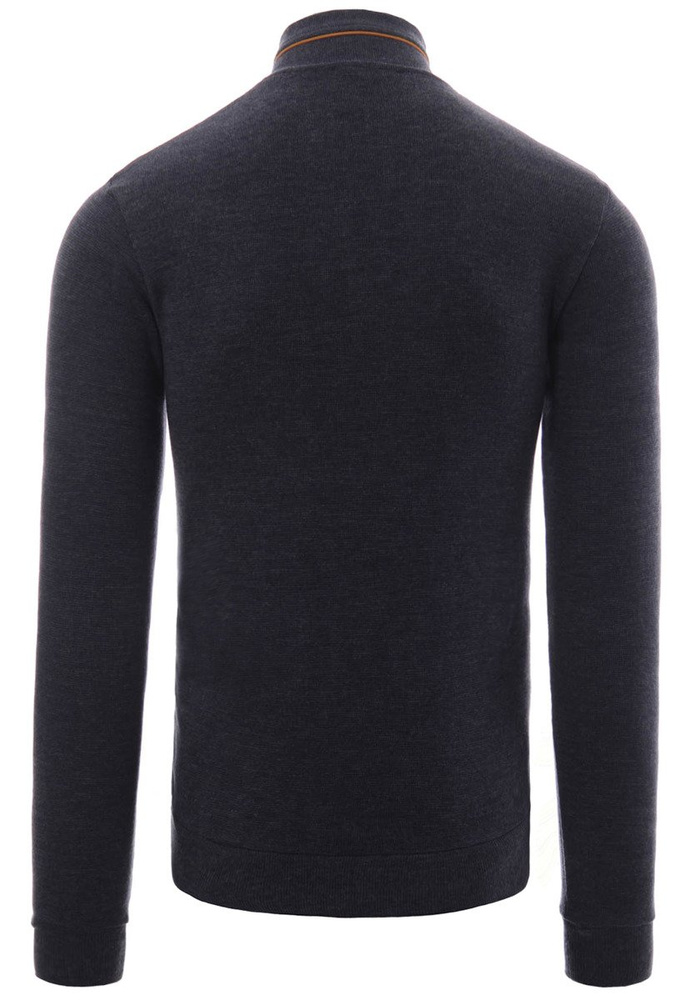 Męski Sweter Bawełniany Granatowy