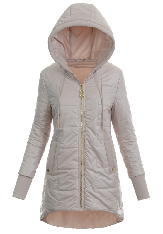 Damska Kurtka Przejściowa Wiosenna Marsela Beżowa