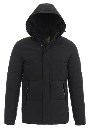 Męska Zimowa Kurtka Łukasz Czarna
