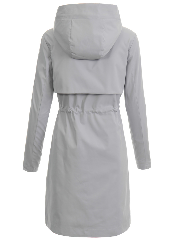 Damska Kurtka Parka Wiosenna Kamila Szara
