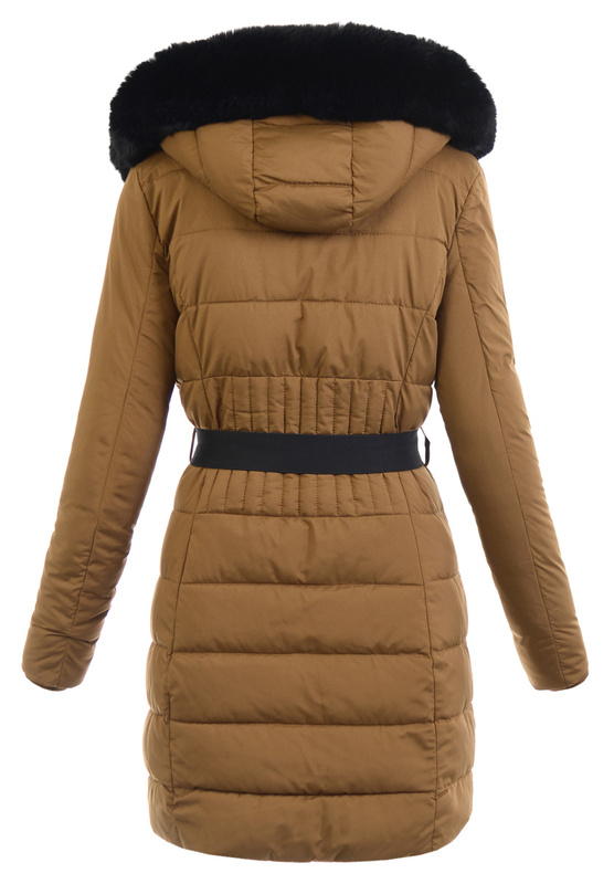 Damska Kurtka Ortalionowa Melania Brązowa