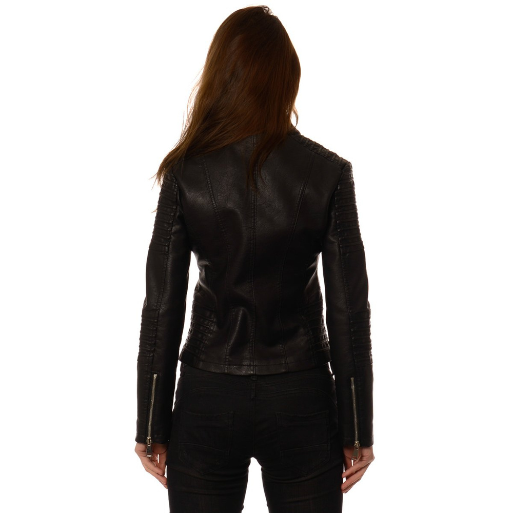 Rewelacyjna Damska Kurtka Ramoneska Catina Czarna