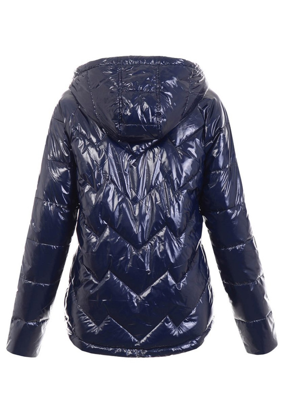 Damska Wiosenno- Jesienna Kurtka Mila Granatowa