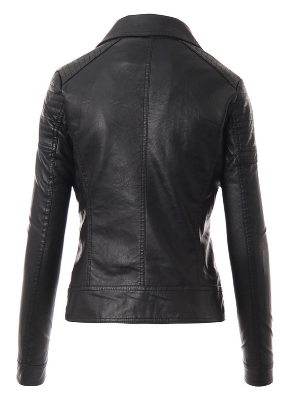 Damska Kurtka Ramoneska Czarna