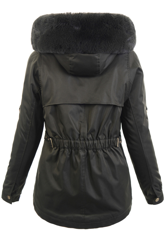 Damska Kurtka Parka Renata Zielona