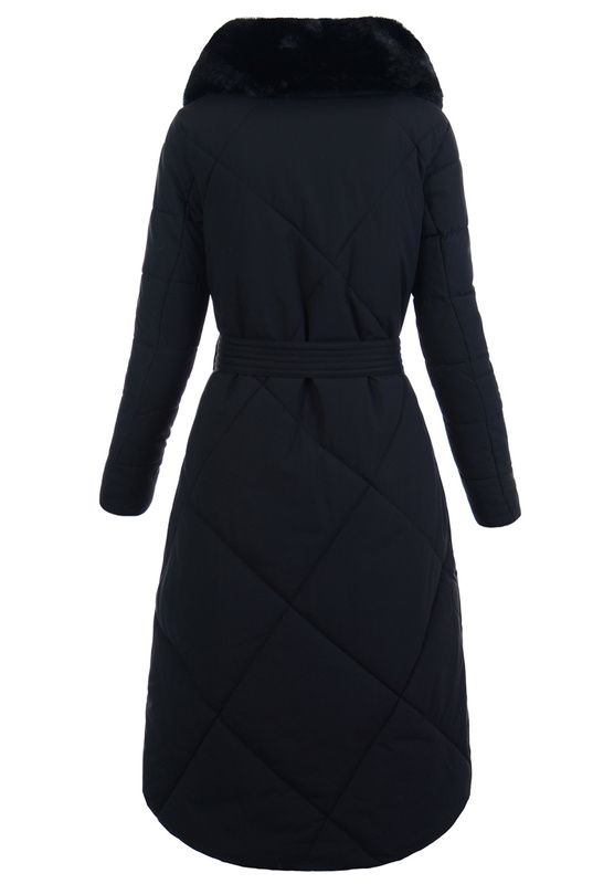 Damska Kurtka Ortalionowa Długa Marieta Czarna