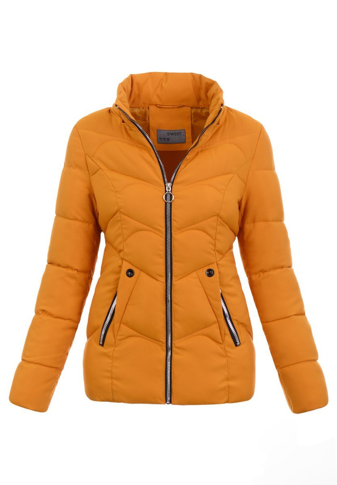 Damska Kurtka Ortalionowa Helena Żółta