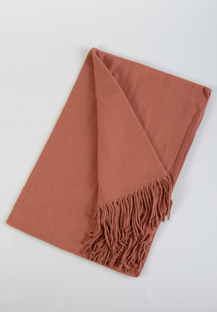 Szal Damski Pomarańczowy