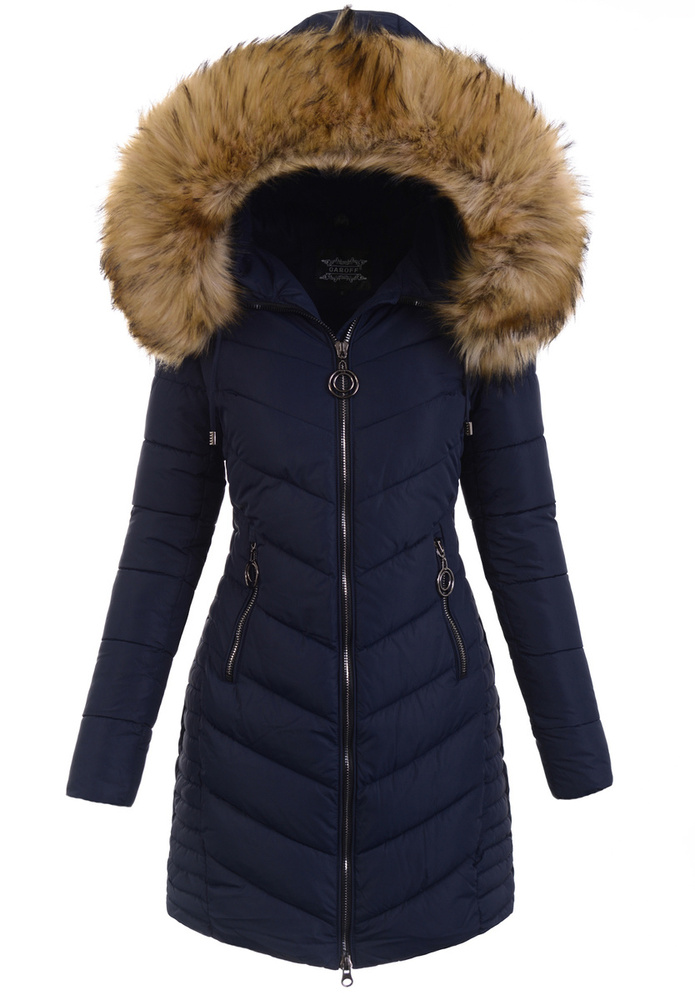 Damska Ortalionowa Kurtka Damska Granatowa