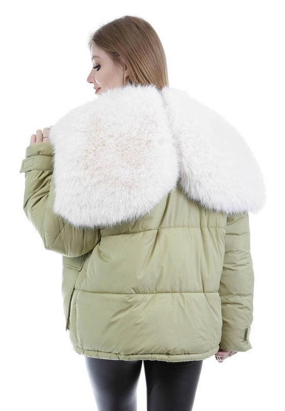 Damska Kurtka Pikowana Kristin Zielona