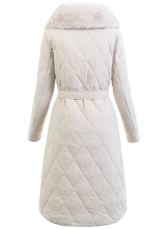 Damska Kurtka Ortalionowa Rafaela Beżowa