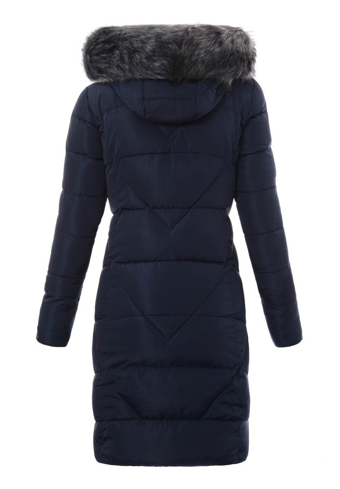 Damska Zimowa Kurtka Ortalionowa Florencja Granatowa