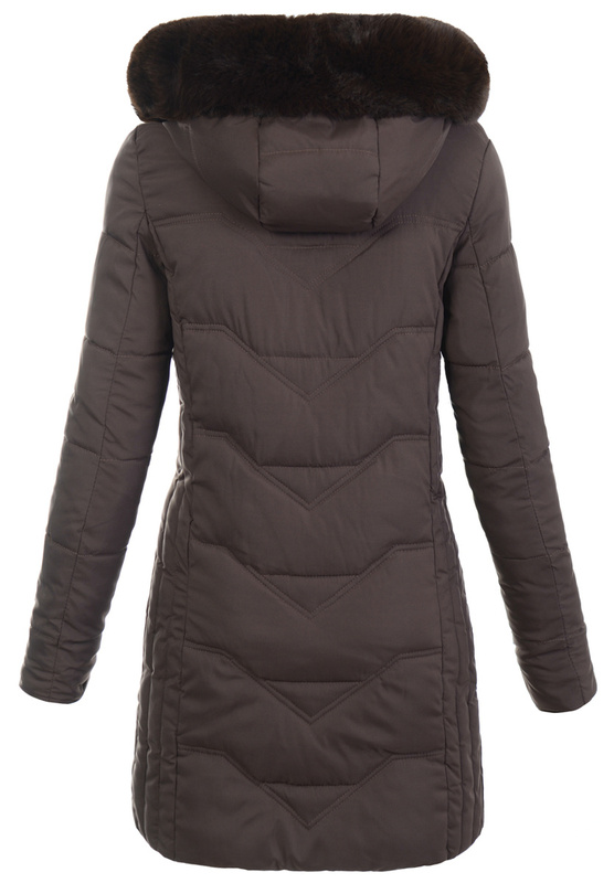 Damska Kurtka Ortalionowa Miranda Brązowa