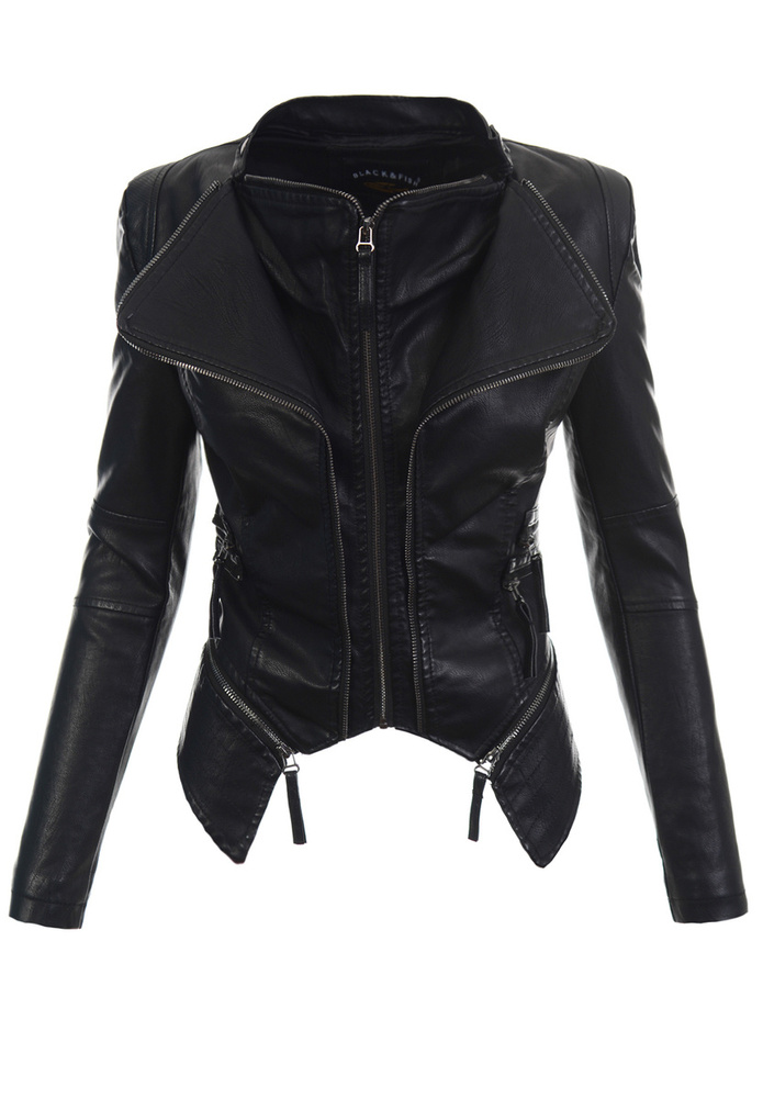 Damska Kurtka Ramoneska Catina Czarna