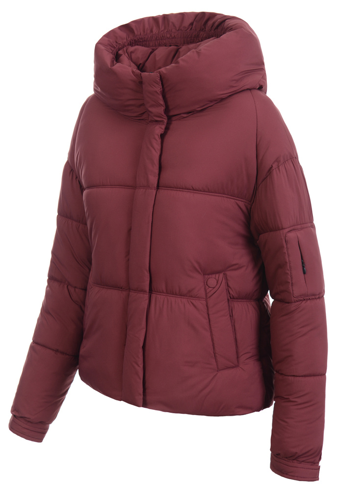Damska Kurtka Zimowa Joanna Bordowa