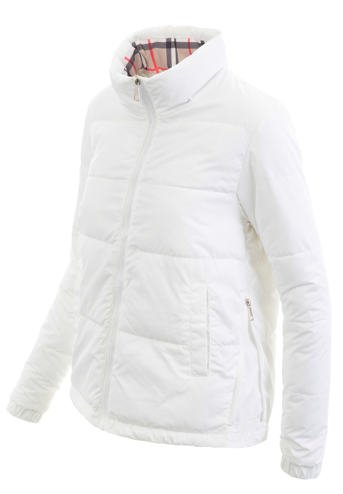 Damska Kurtka Przejściowa Wiosenna Klara Biała