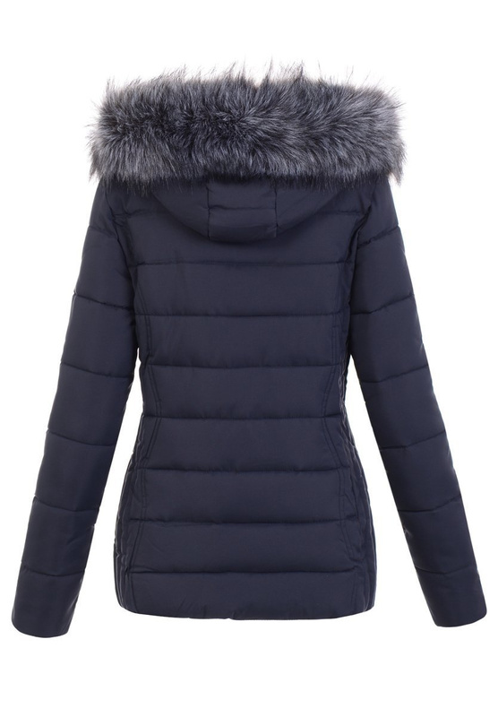 Damska Kurtka Ortalionowa Lena Granatowa