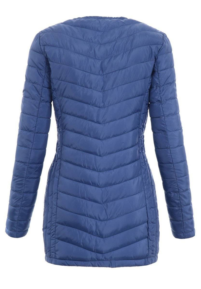 Damska Wiosenna Kurtka Bernadeta Ciemnoniebieska