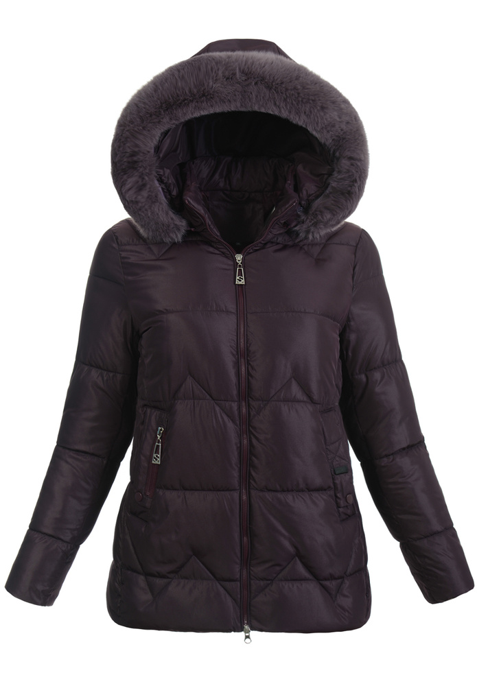 Damska Kurtka Zimowa Amira Fioletowa