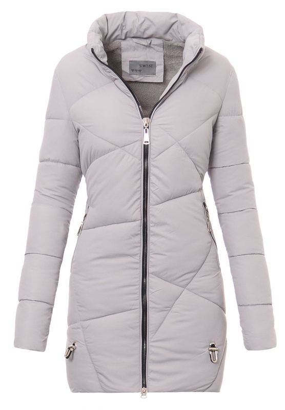 Kurtka Zimowa Julia Szara